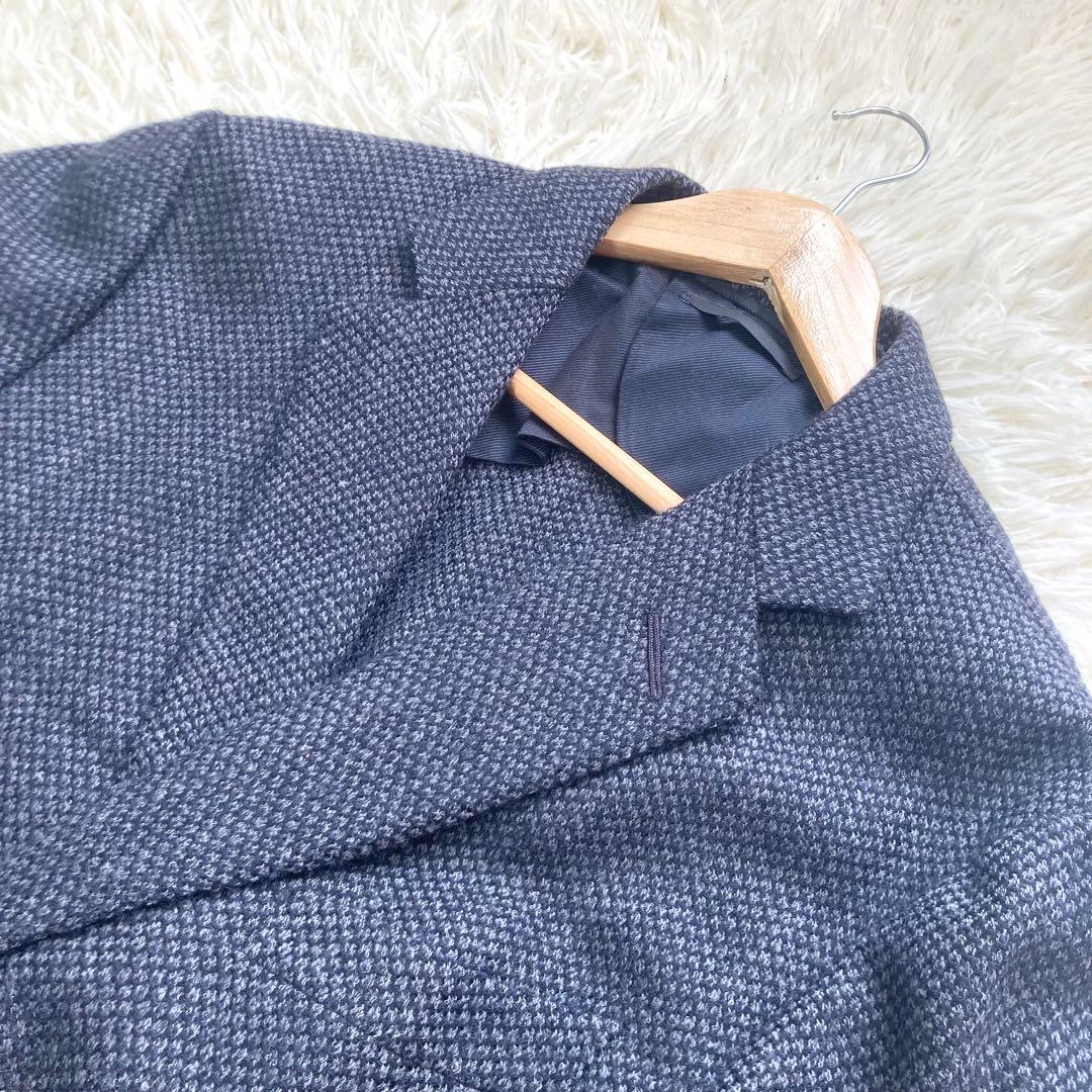 dunhill テーラードジャケット　ツイード　ウール　アルパカ　スペイン製