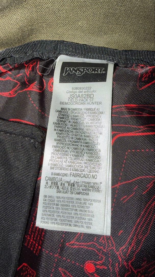 【希少】JanSport × Stranger Things リュック