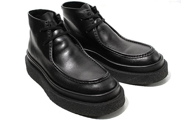 ジルサンダー LOW BOOT セミシャイニー カーフレザー ブーツ 41