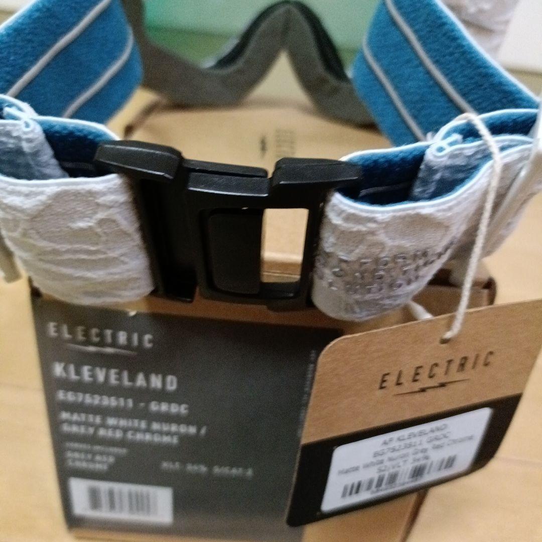 未使用　23-24エレクトリックゴーグル　KLEVELAND　グラトリ