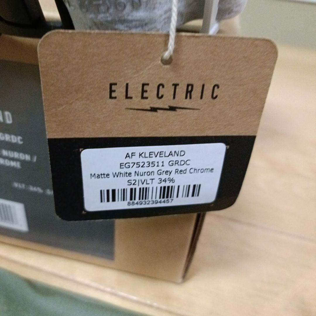 未使用　23-24エレクトリックゴーグル　KLEVELAND　グラトリ