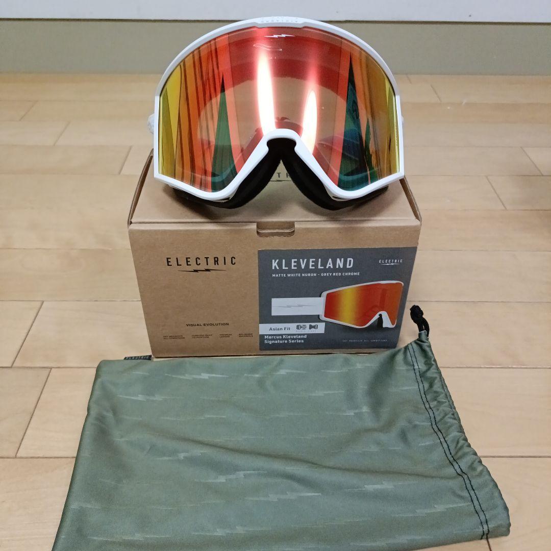未使用　23-24エレクトリックゴーグル　KLEVELAND　グラトリ