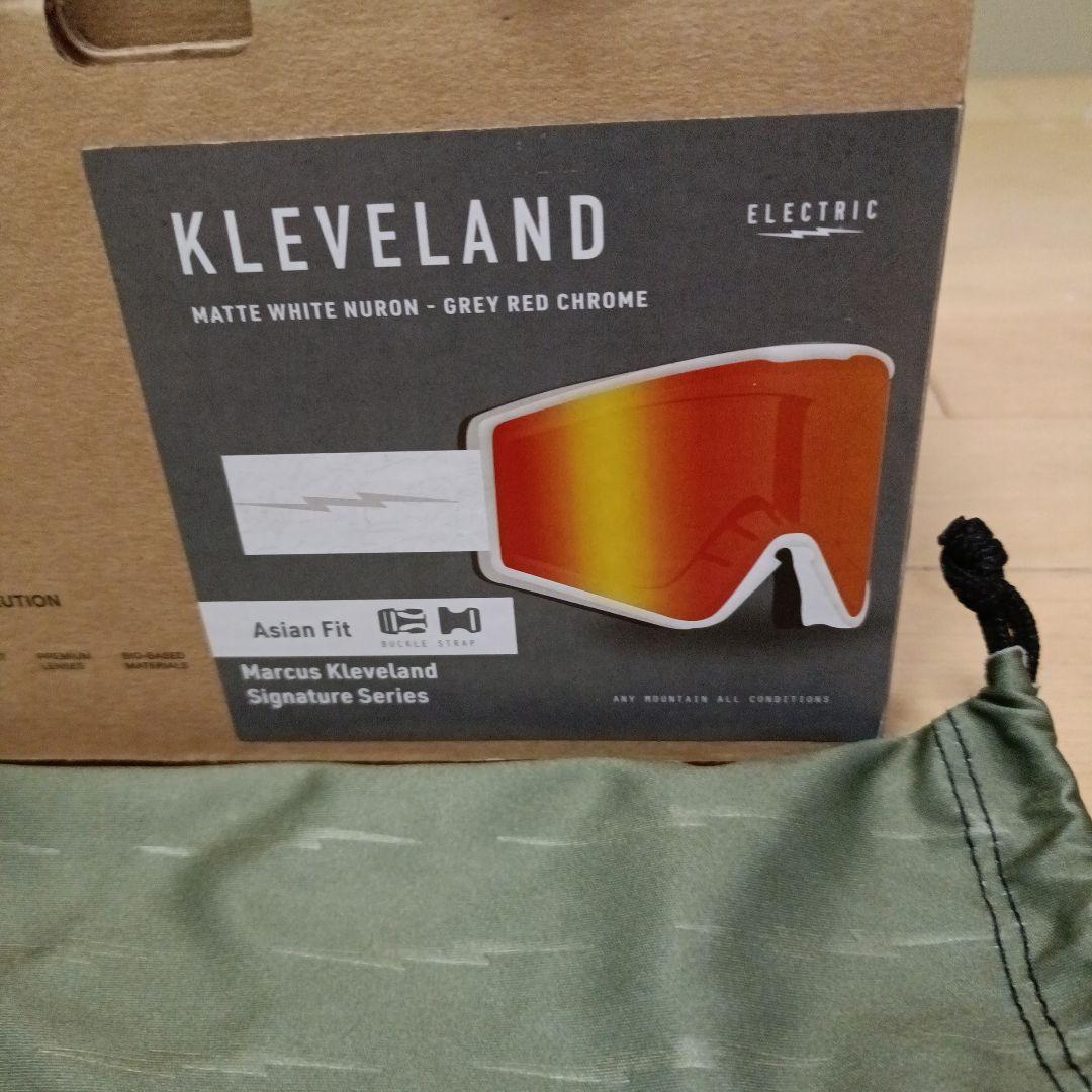未使用　23-24エレクトリックゴーグル　KLEVELAND　グラトリ