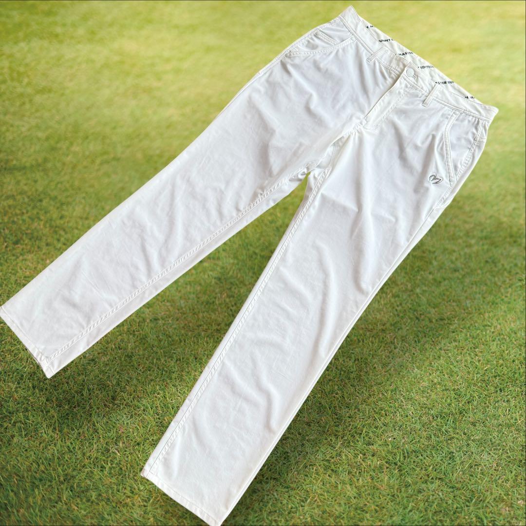 極美品　現行モデル　マスターバニー　パンツ　M〜L相当　白　ホワイト　ドライ　5