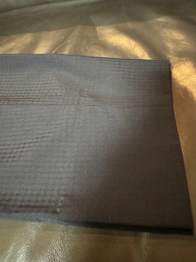 未使用！ジョルジオアルマーニ 48 SOHOライン ピークドラペル濃紺柄