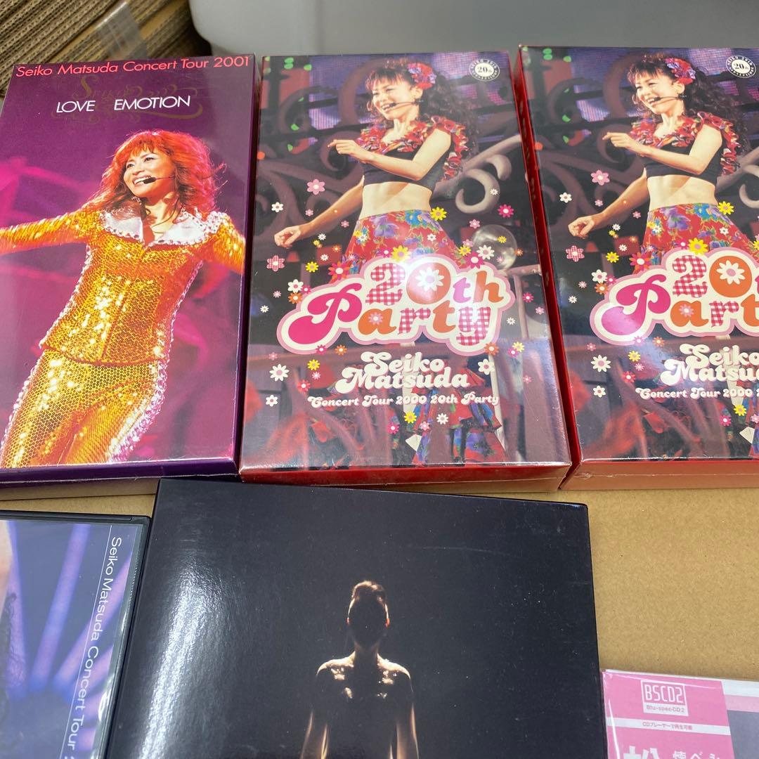松田聖子 コンサートDVDセット　VHS