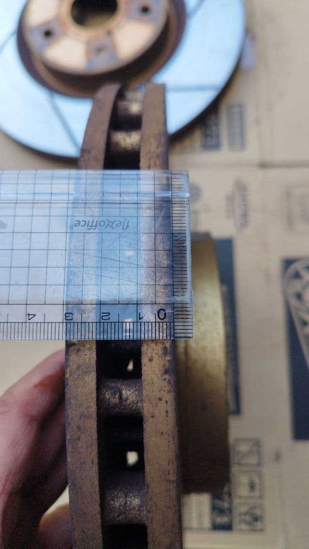 スリット入りブレーキローター インプレッサ用