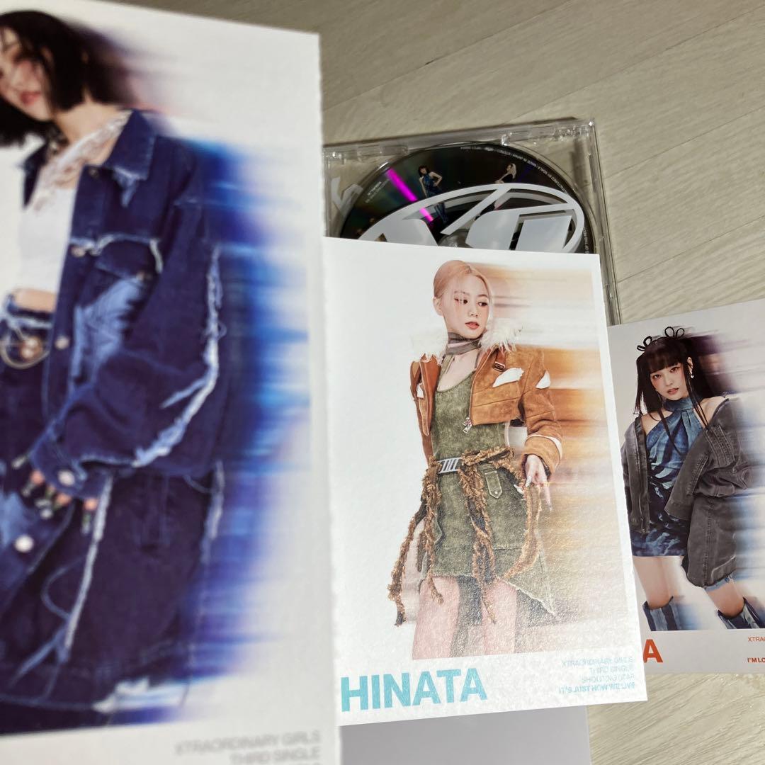 XG shooting star CD トレカ無し