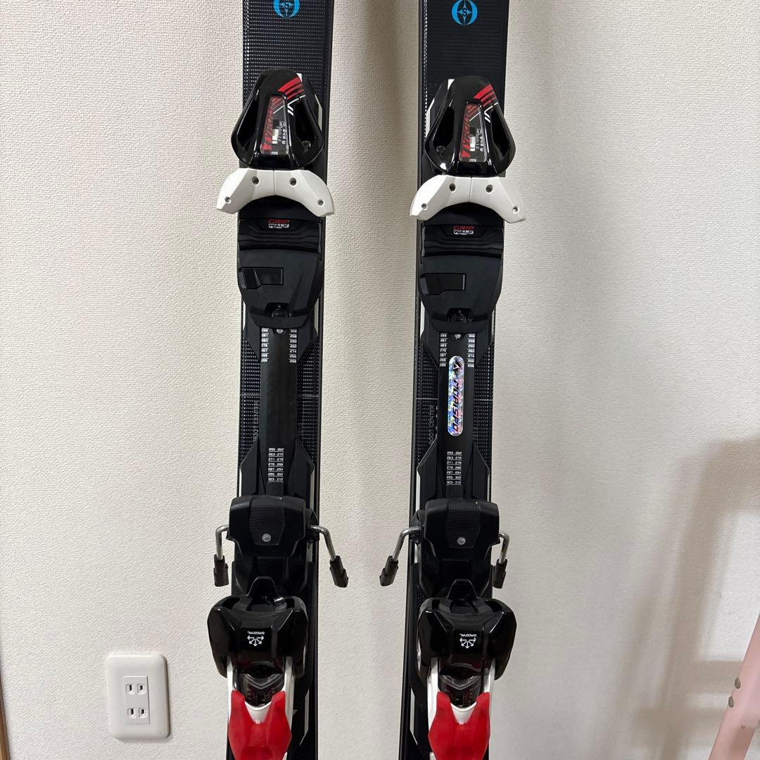 OGASAKA KEOS スキー板 青/黒 ビンディング付き