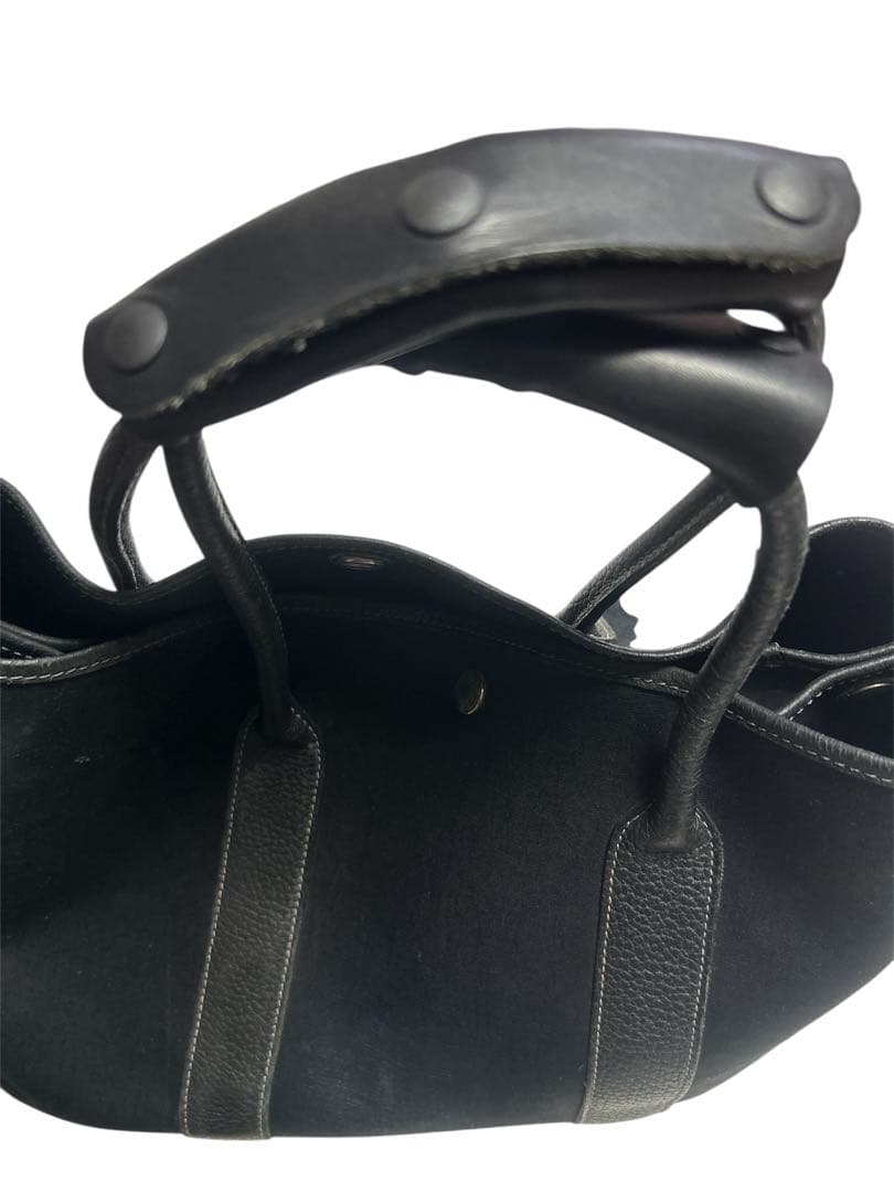 美品　セール✨エルメス　ガーデンパーティー　トワルオフィシエ・ブラック　PM