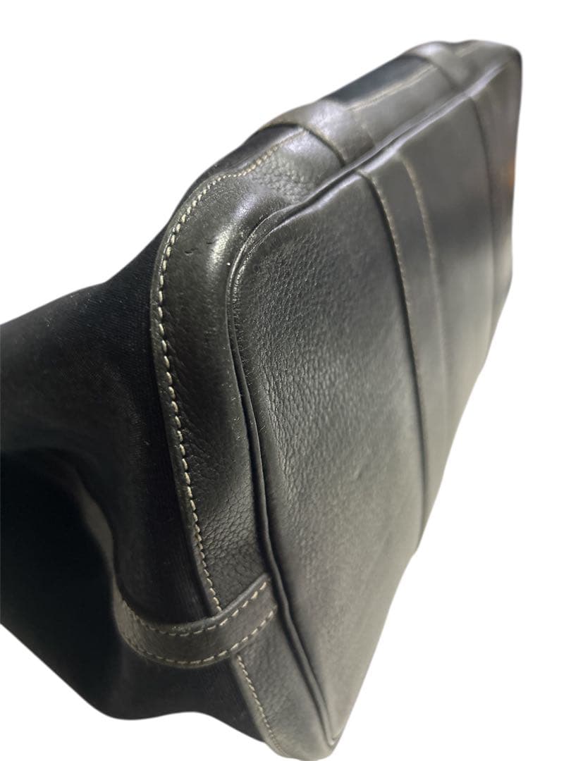 美品　セール✨エルメス　ガーデンパーティー　トワルオフィシエ・ブラック　PM