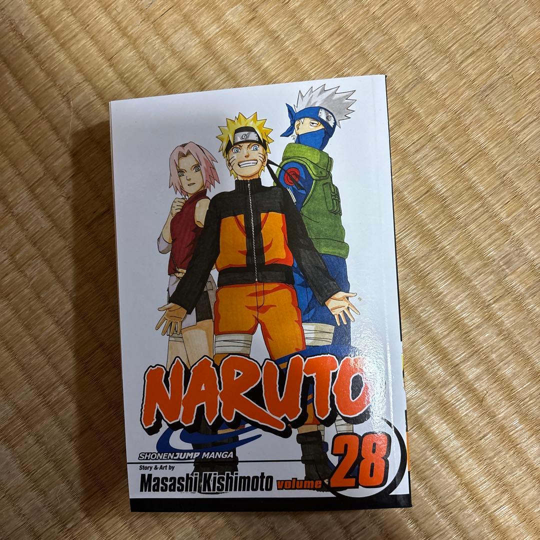 セキNARUTO英語版28巻〜72巻