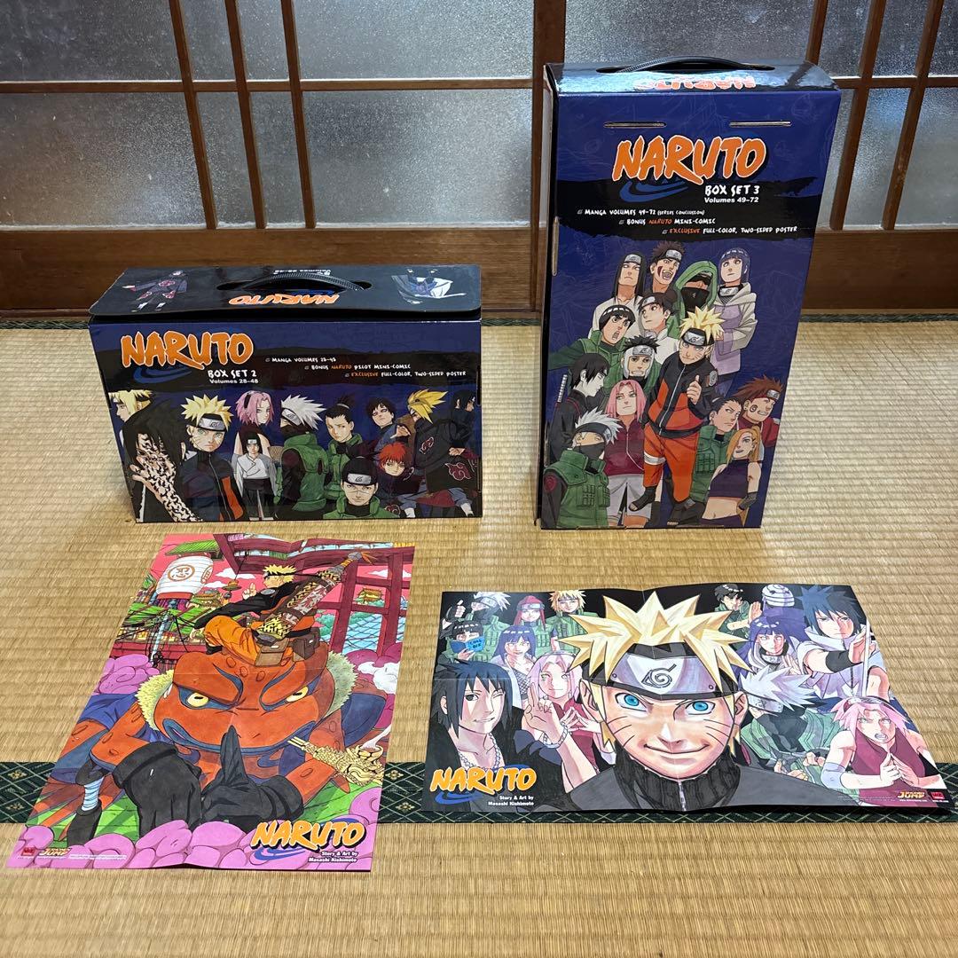 セキNARUTO英語版28巻〜72巻