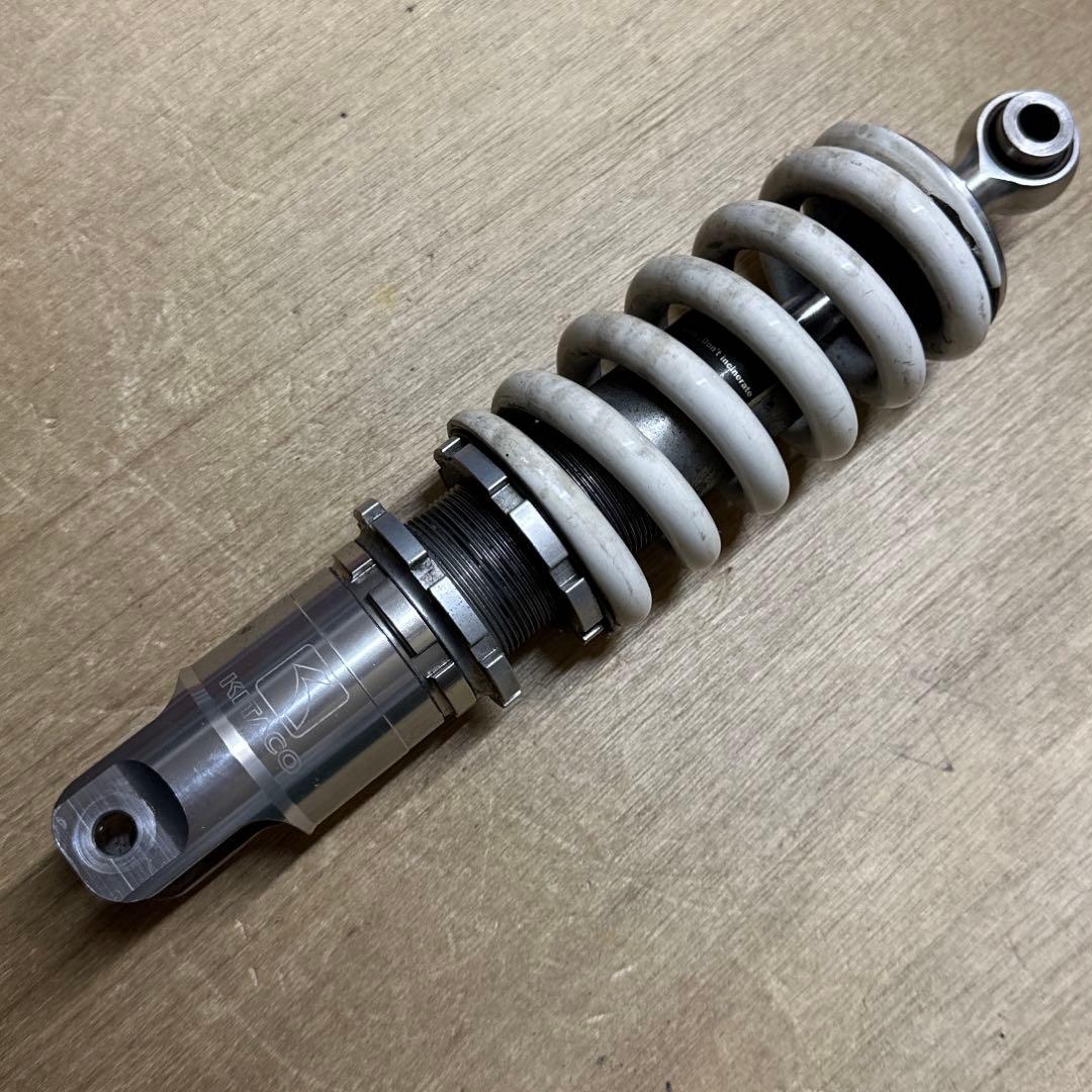 し*ん様 絶版 KITACO リアサス リアショック ホワイト エイプ100 A