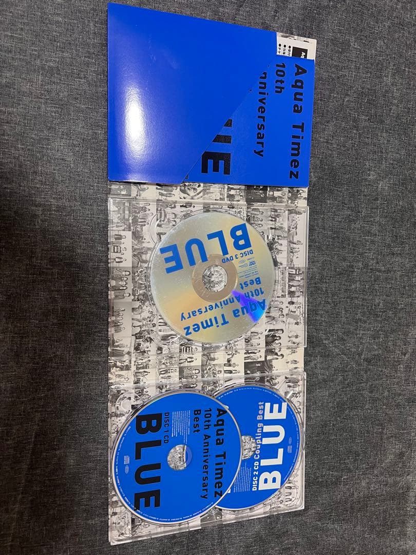 邦楽 Aqua Timez 10th Anniversary BLUE & RED