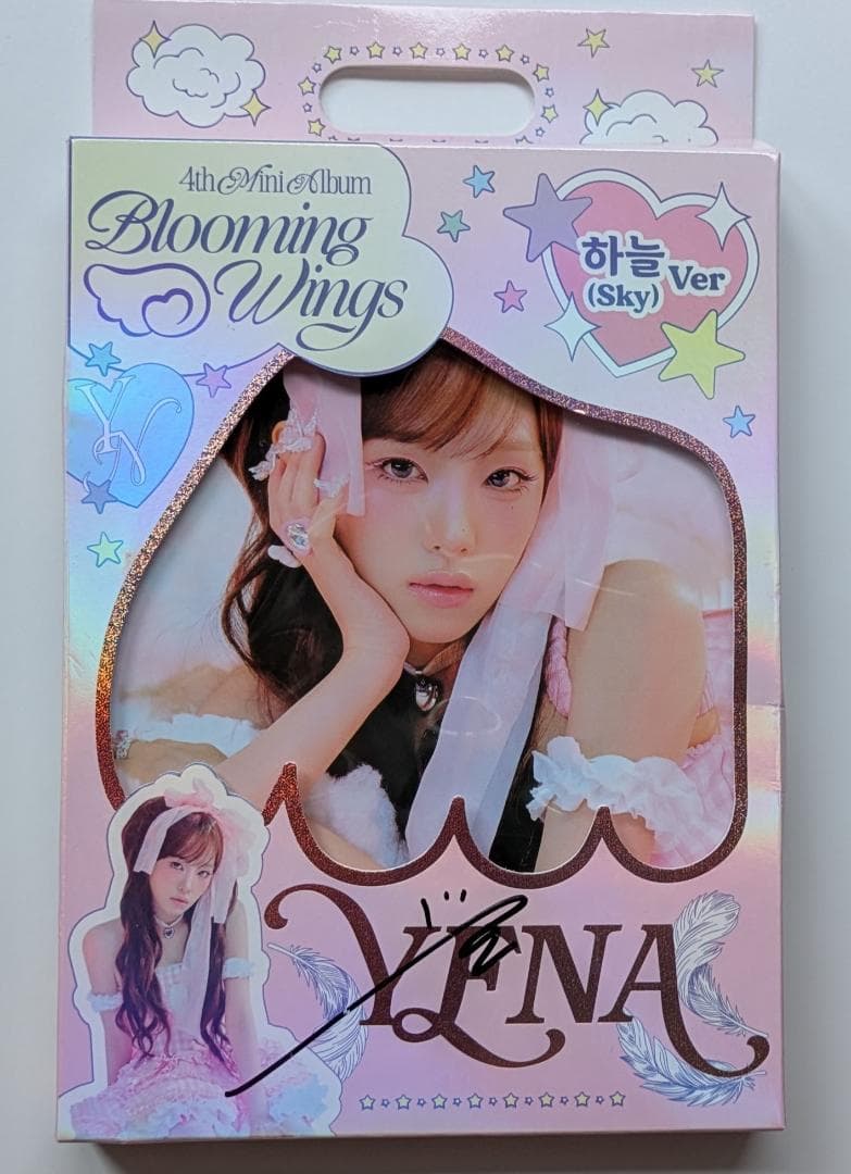 ★サインCD&報道資料◆YENA◆チェ・イェナ◆Blooming Wings