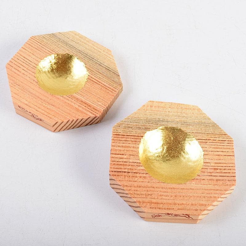 だだっこ 　繧繝文様　八角香合　東大寺　別当永慶書付　共布共箱　Z8908