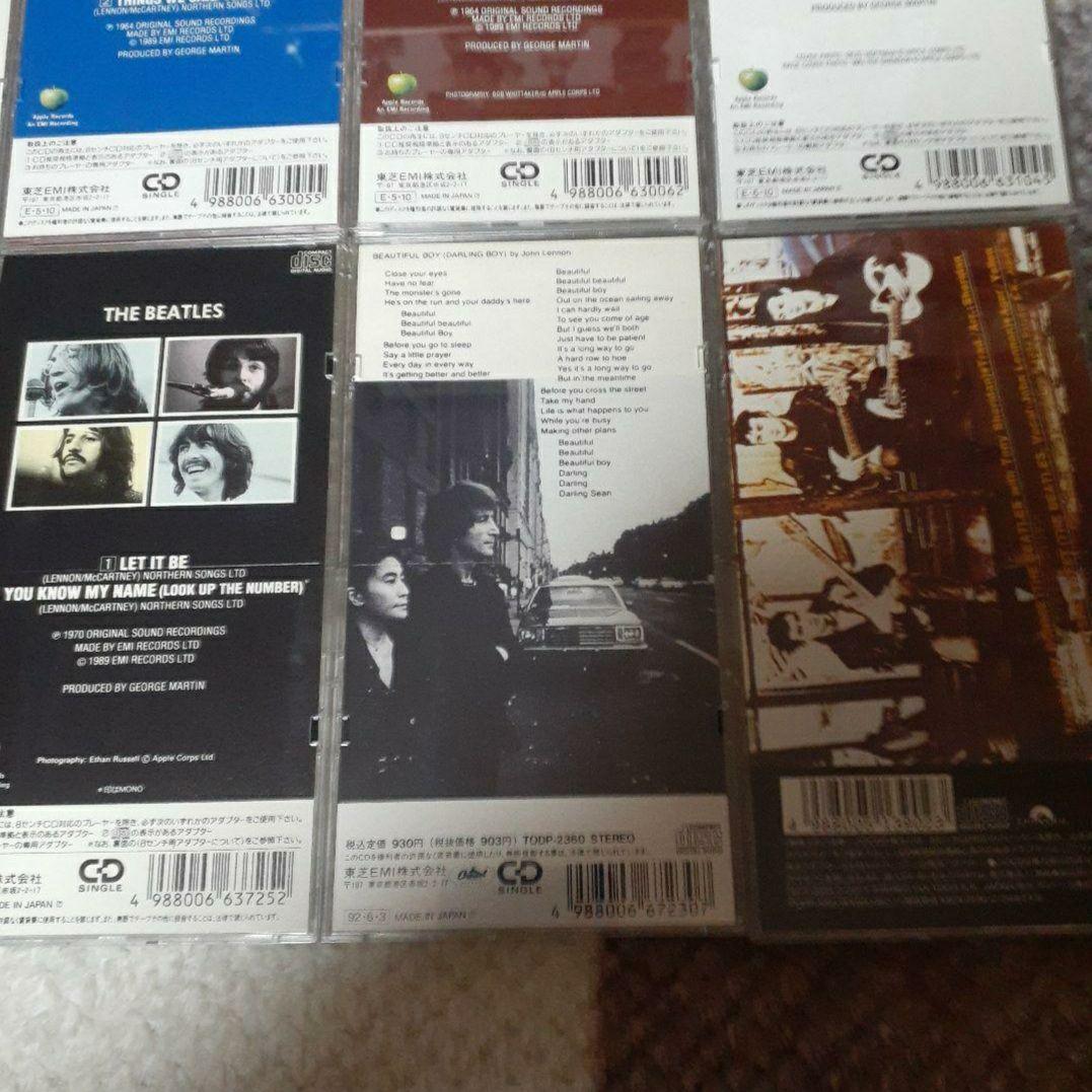 激レア★ビートルズ シングル CD 14枚セット★短冊CD★8cmCD★送料込み