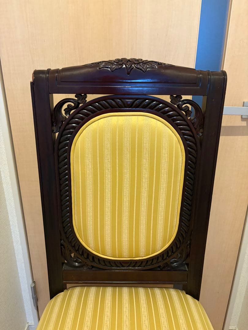 ダイニングチェア アンティーク調　ロココ　ドレッサー