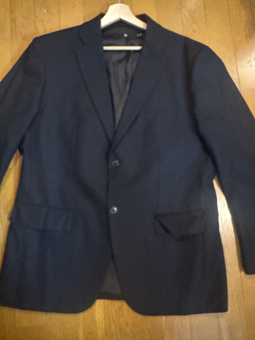 k*7様 【美品】ユニクロ +J NIKKEウール セットアップ 黒 XL 20