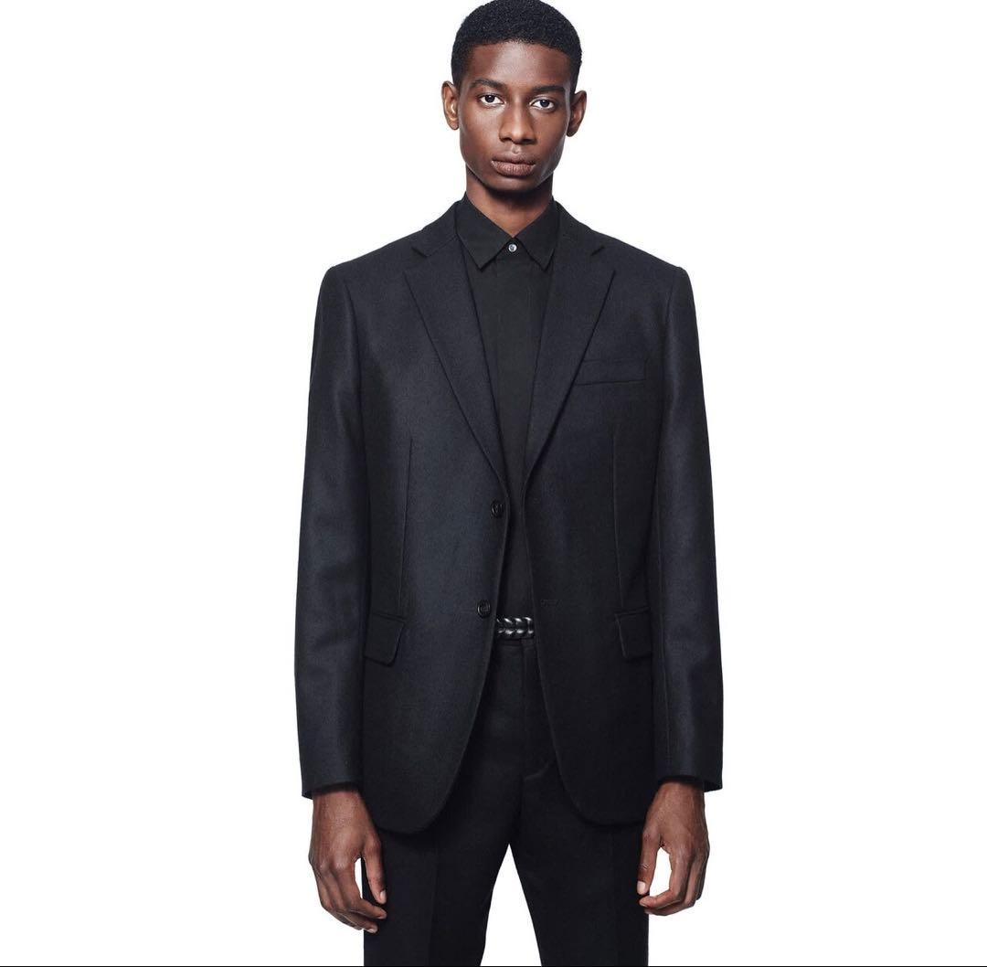 k*7様 【美品】ユニクロ +J NIKKEウール セットアップ 黒 XL 20