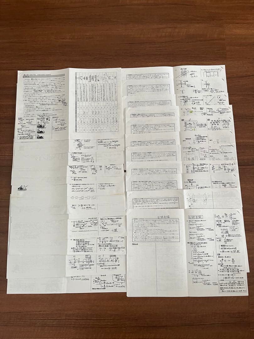 鉄緑会　高3物理　最上位クラス人気講師　久保先生冊子　テキスト一年分　フルセット