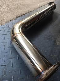 ランクル100ディーゼル 76.3ｍｍフロントパイプ ランドクルーザー100