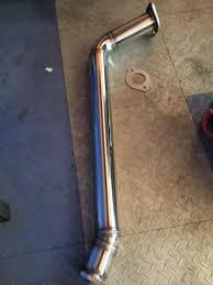 ランクル100ディーゼル 76.3ｍｍフロントパイプ ランドクルーザー100