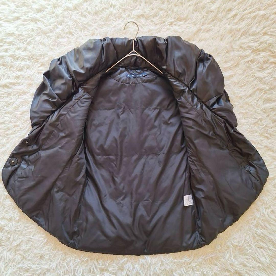 美品✨ラルフローレン ダウンベスト ショールカラー ブラック Sサイズ