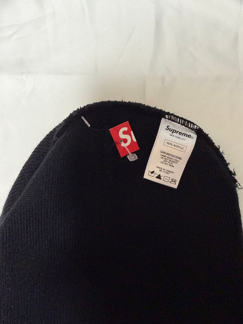 Supreme ニット帽 ブラック