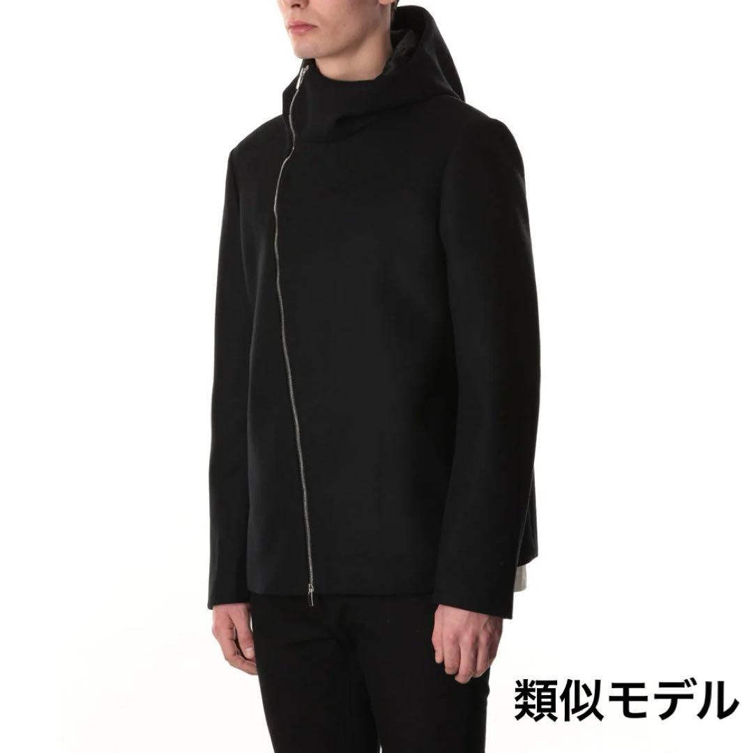 ジャケット・アウター ATTACHMENT heavy melton hooded blouson 2