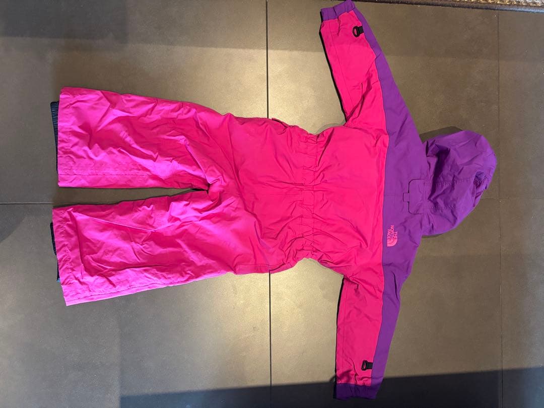 THE NORTH FACE 子ども用スキーウェア 100サイズ ピンク/紫