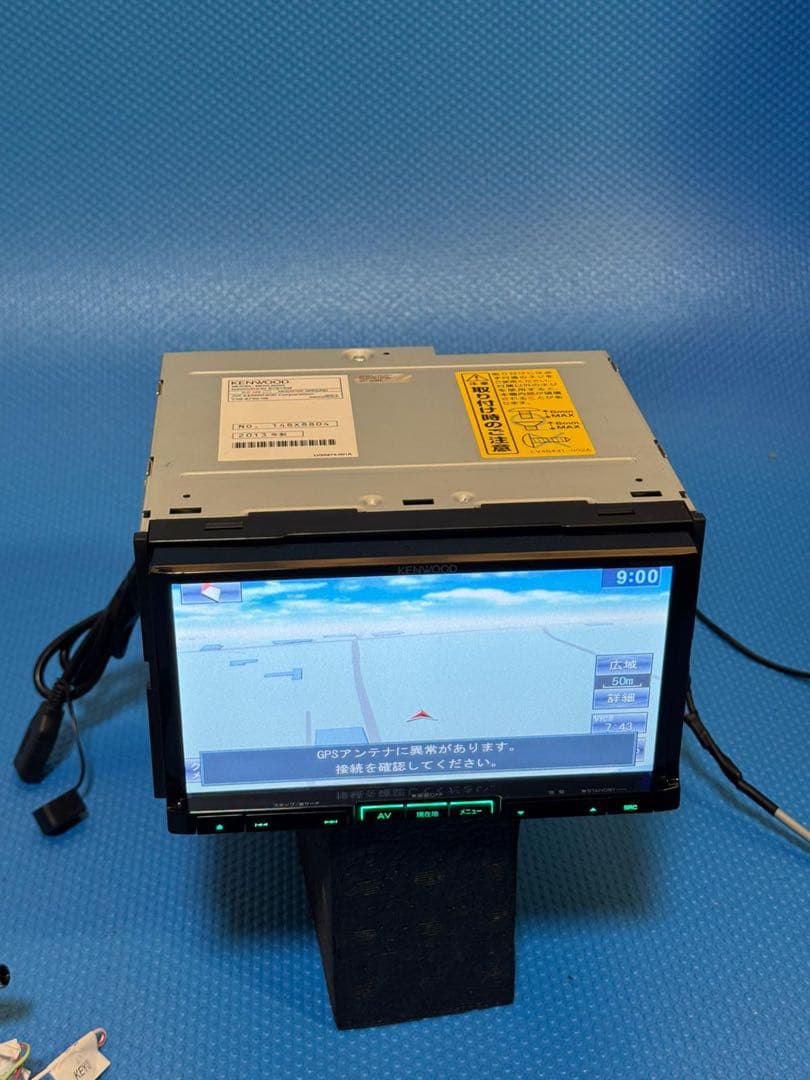 メモリーナビ　ケンウッド　MDVL500G 2012年　DVD CD フルセグ