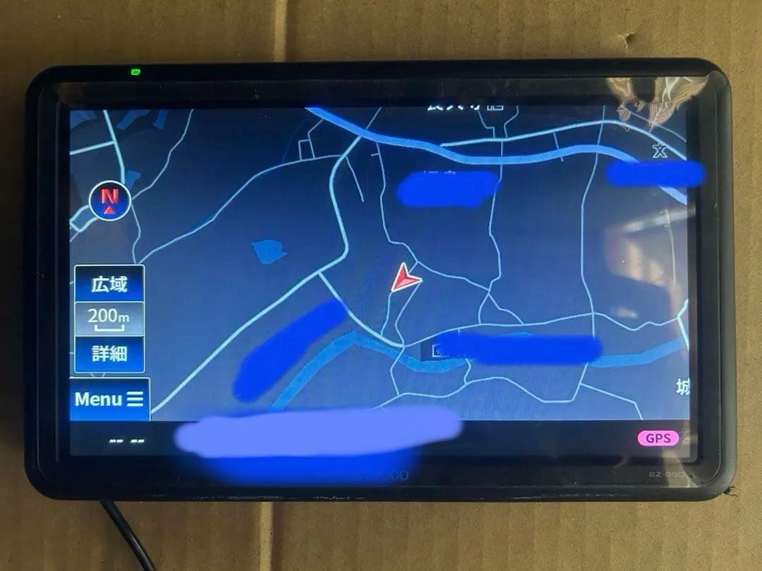 KENWOOD EZ-950 ポータブルナビゲーション 9インチ　中古