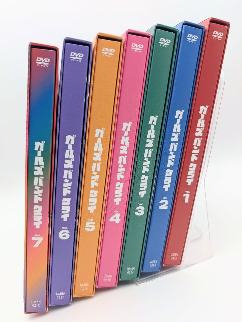 ガールズバンドクライ DVD 1〜7巻全巻フィギュア付セット 豪華限定版