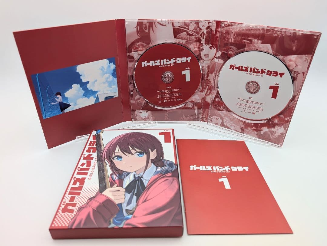 ガールズバンドクライ DVD 1〜7巻全巻フィギュア付セット 豪華限定版