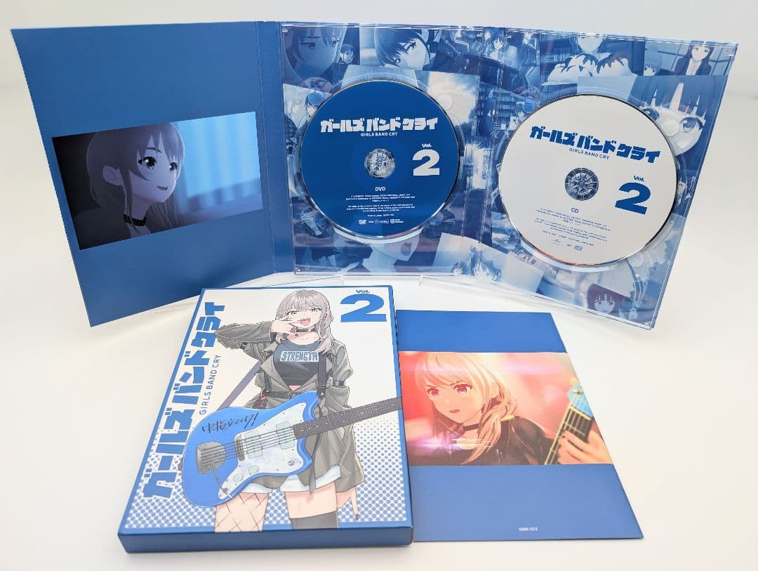 ガールズバンドクライ DVD 1〜7巻全巻フィギュア付セット 豪華限定版