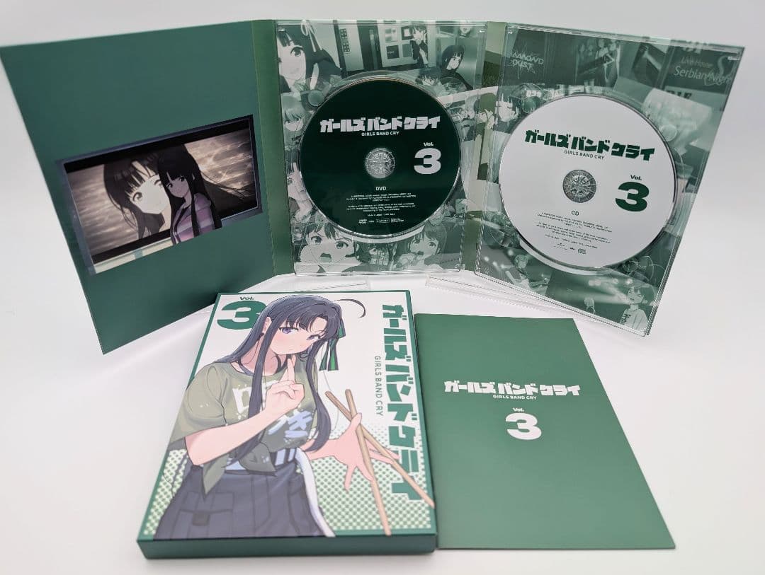 ガールズバンドクライ DVD 1〜7巻全巻フィギュア付セット 豪華限定版