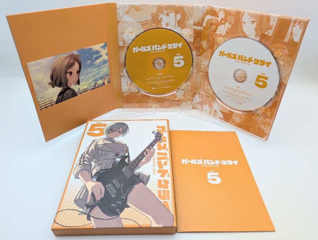 ガールズバンドクライ DVD 1〜7巻全巻フィギュア付セット 豪華限定版