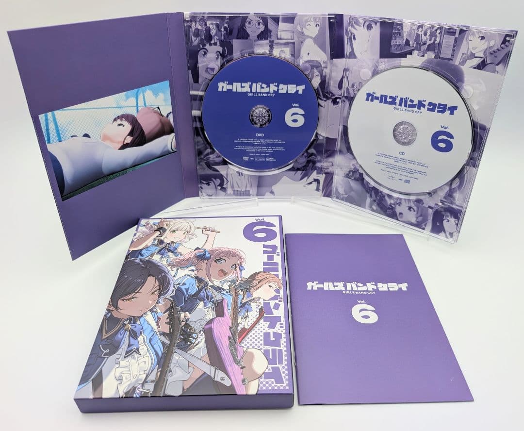 ガールズバンドクライ DVD 1〜7巻全巻フィギュア付セット 豪華限定版