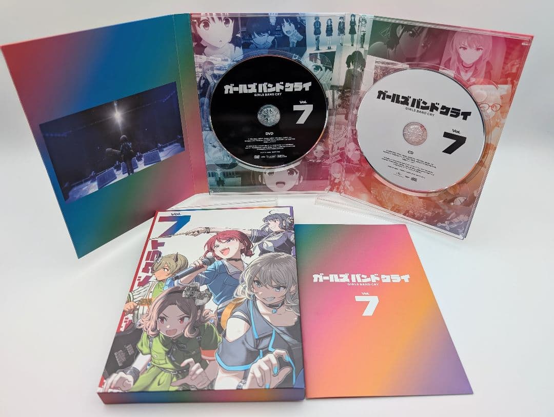 ガールズバンドクライ DVD 1〜7巻全巻フィギュア付セット 豪華限定版