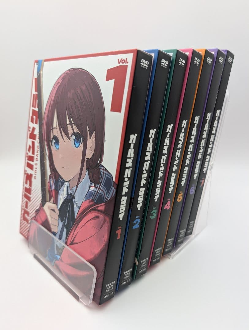 ガールズバンドクライ DVD 1〜7巻全巻フィギュア付セット 豪華限定版