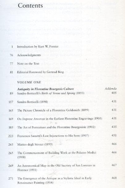 【英語】アビ・ヴァールブルク 『異教的古代の再生』＊全業績の英訳を一冊に集大成