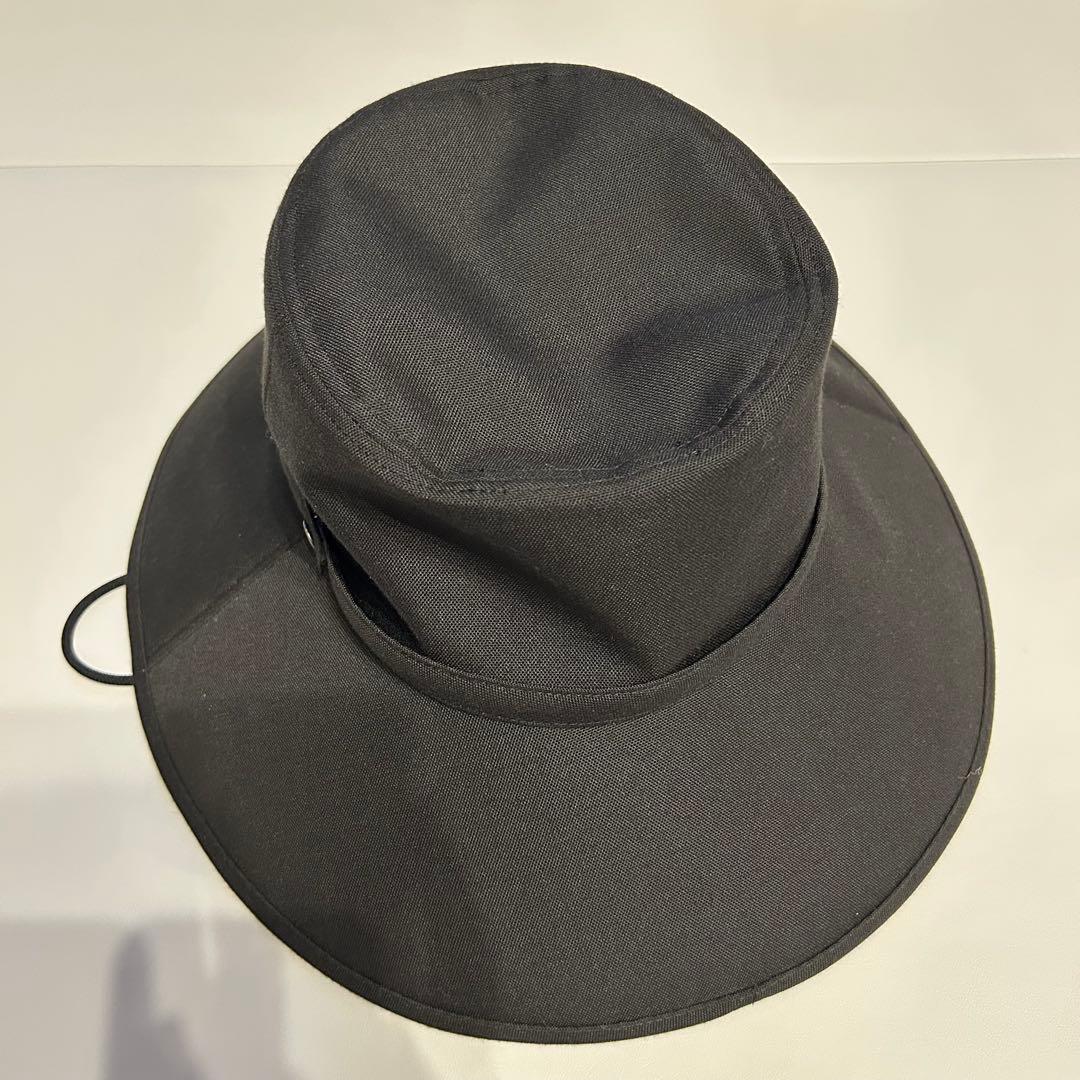 サンバリア100 ウィンドハット Mサイズ　ブラック