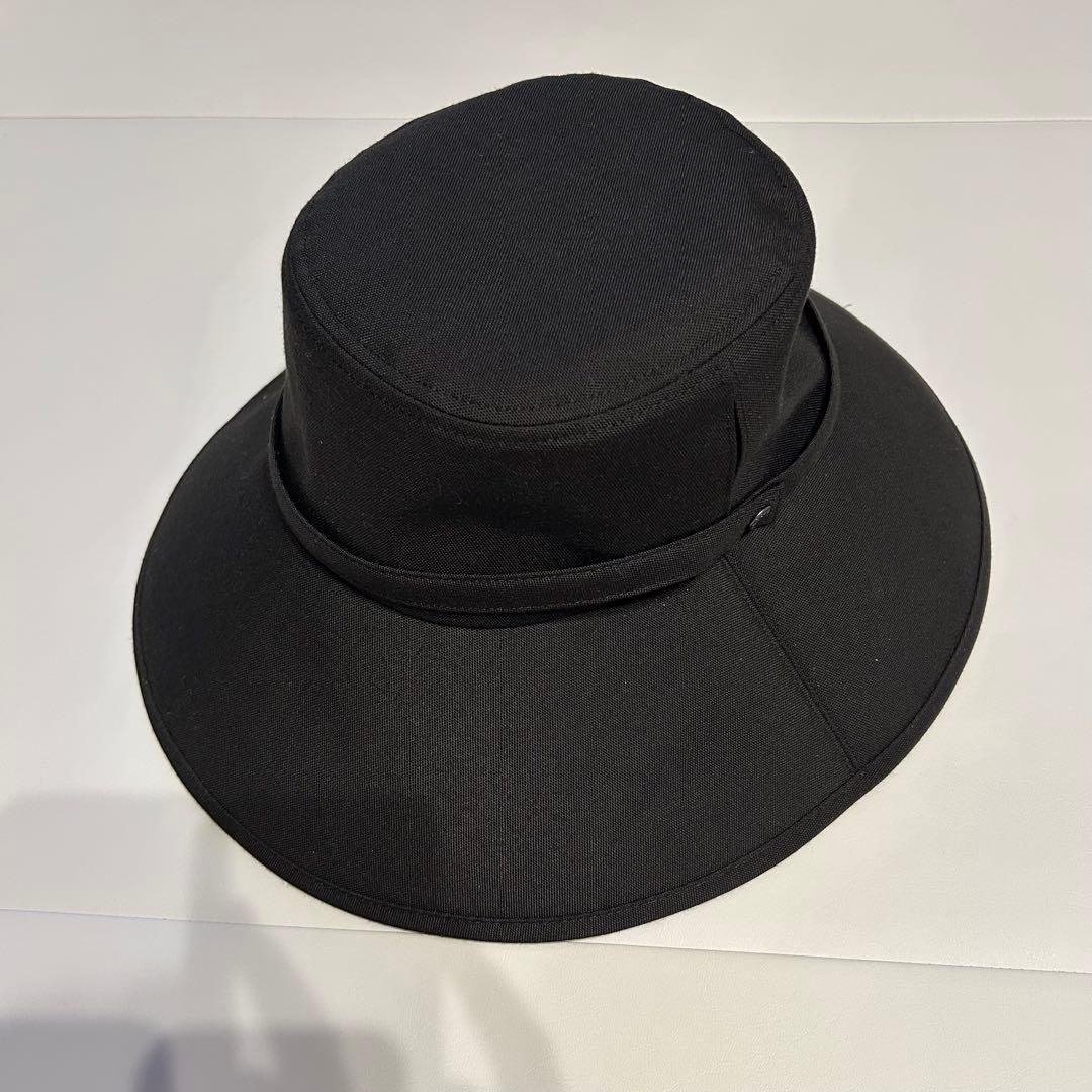 サンバリア100 ウィンドハット Mサイズ　ブラック