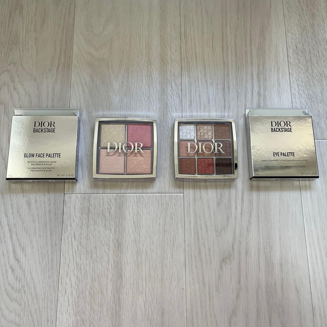 新品未使用 Dior 2点セット アイシャドウ　チーク　フェイスパウダー