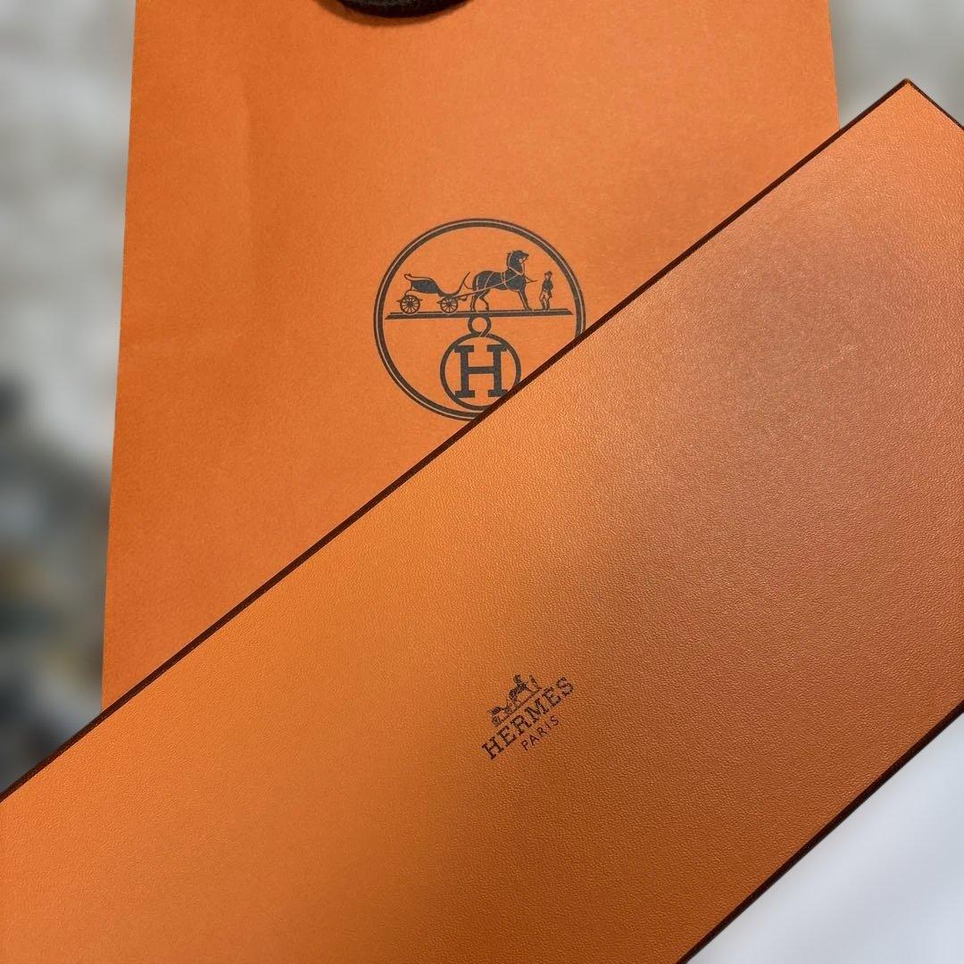 HERMES ネイビー ネクタイ✴︎年末限界大セール