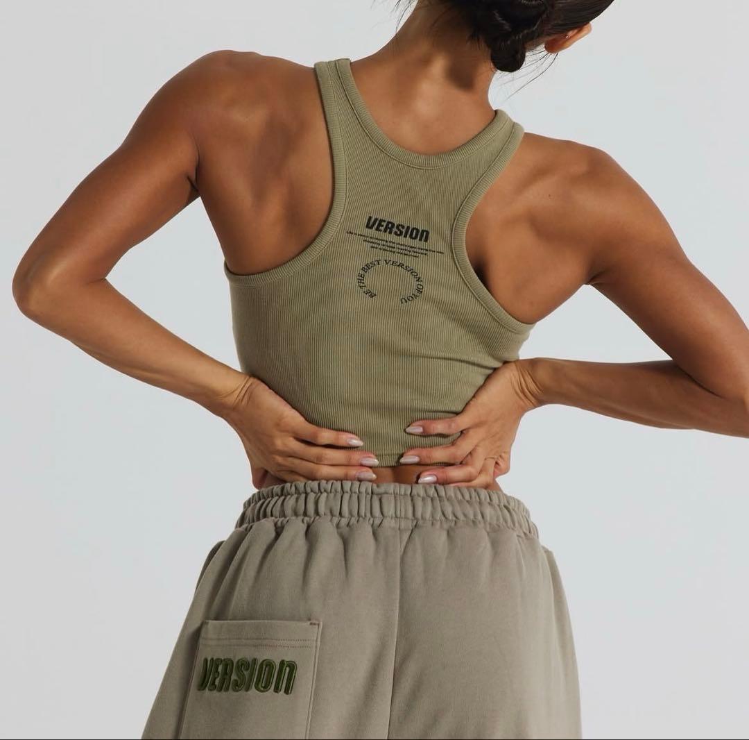 VERSION OF YOU ブラタンクトップ