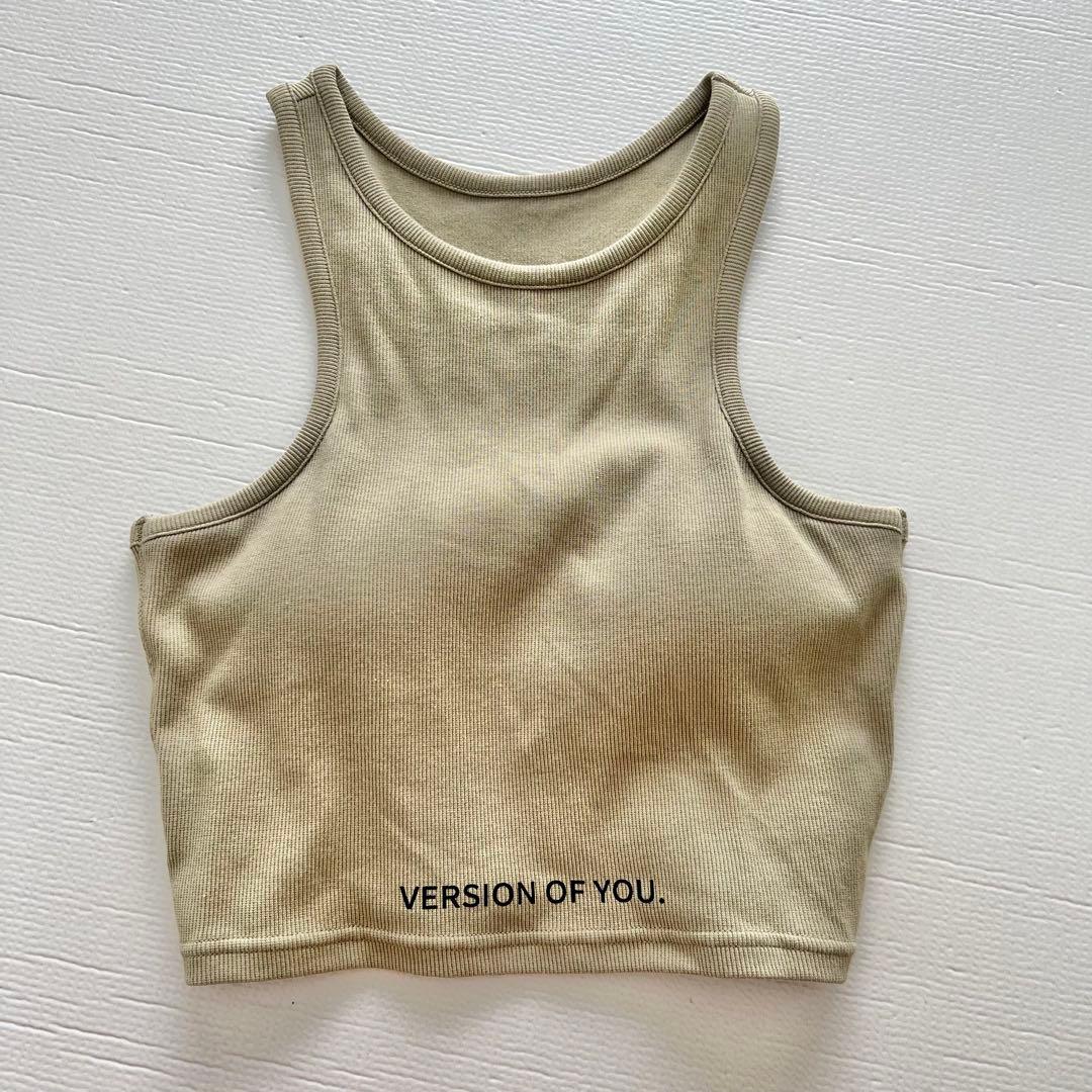 VERSION OF YOU ブラタンクトップ