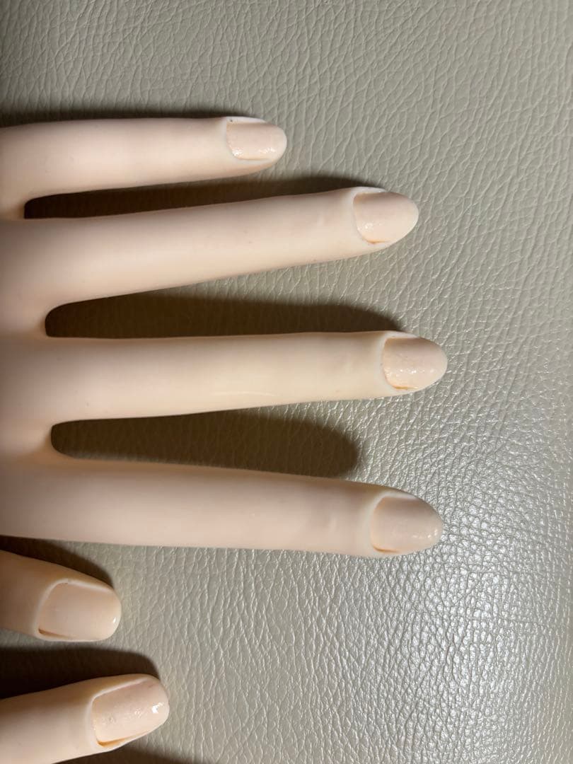 認定モデルハンド　ネイル練習用手 肌色 2個セット